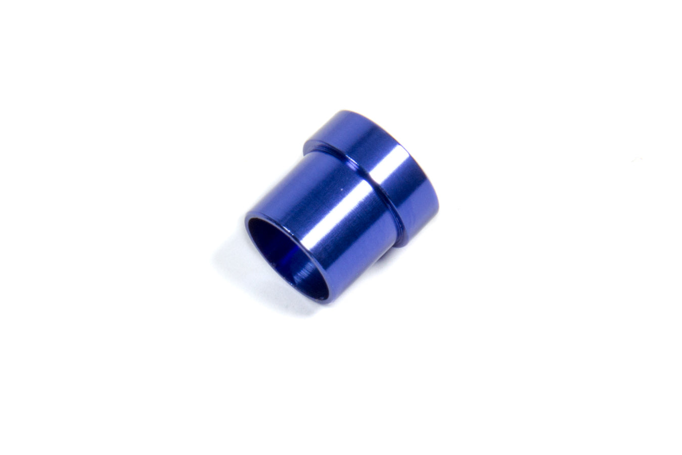 Fitting - Tube Sleeve - 6 AN - 3/8 in Tube - Aluminum - Blue Anodized - Each