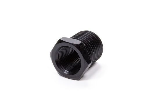 Fitting - Bushing - 3/8 in NPT Female to 1/2 in NPT Male - Aluminum - Black Anodized - Each