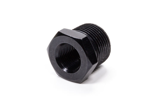 Fitting - Bushing - 3/8 in NPT Female to 3/4 in NPT Male - Aluminum - Black Anodized - Each