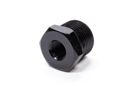 Fitting - Bushing - 1/4 in NPT Female to 3/4 in NPT Male - Aluminum - Black Anodized - Each