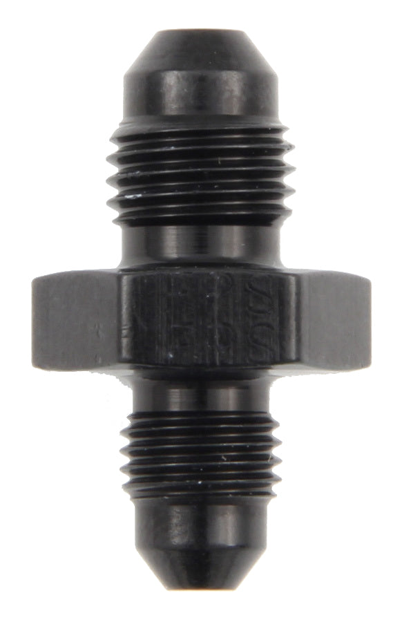 Fitting - Adapter - Straight - 4 AN Male to 3 AN Male - Aluminum - Black Anodized - Each
