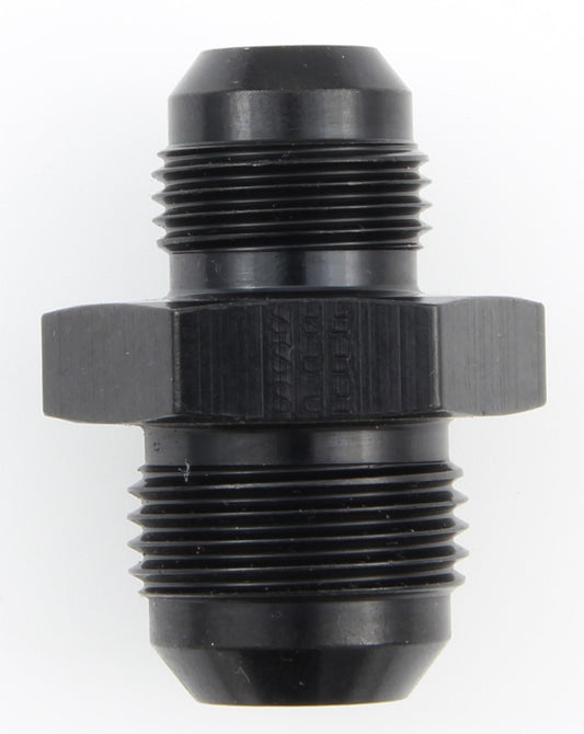 Fitting - Adapter - Straight - 12 AN Male to 10 AN Male - Aluminum - Black Anodized - Each