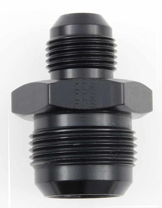 Fitting - Adapter - Straight - 16 AN Male to 10 AN Male - Aluminum - Black Anodized - Each