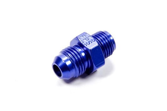 Fitting - Adapter - Straight - 6 AN Male to 1/2-20 in Inverted Flare Male - Aluminum - Blue Anodized - Hardline - Each