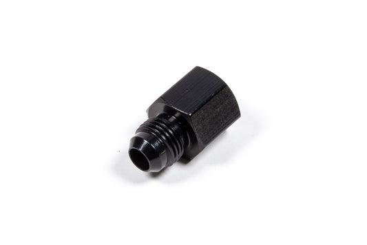 Fitting - Adapter - Straight - 14 mm x 1.50 Female O-Ring to 6 AN Male - Aluminum - Black Anodized - Each