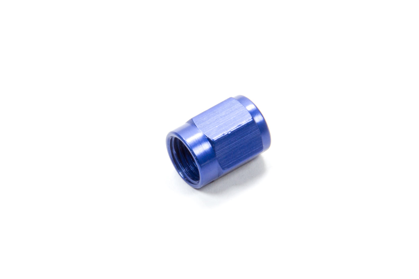 Fitting - Cap - 3 AN - Aluminum - Blue Anodized - Each