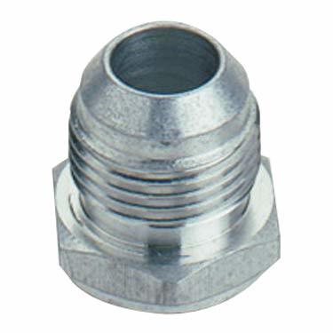 Bung - 10 AN Male - Weld-On - 1 in Step - Aluminum - Natural - Each