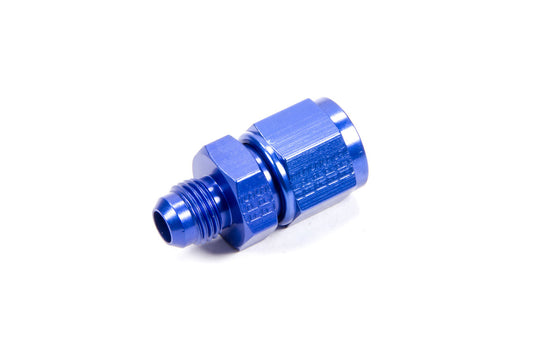 Fitting - Adapter - Straight - 8 AN Female Swivel to 6 AN Male - Aluminum - Blue Anodized - Each