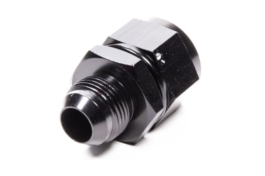 Fitting - Adapter - Straight - 8 AN Female Swivel to 4 AN Male - Aluminum - Black Anodized - Each