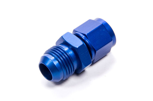 Fitting - Adapter - Straight - 8 AN Female Swivel to 10 AN Male - Aluminum - Blue Anodized - Each