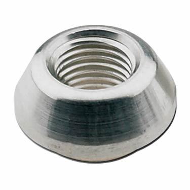 Bung - 1/4 in NPT Female - Weld-On - Aluminum - Natural - Each