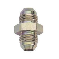 Fitting - Adapter - Straight - 3 AN Male to 3 AN Male - Steel - Zinc Oxide - Each