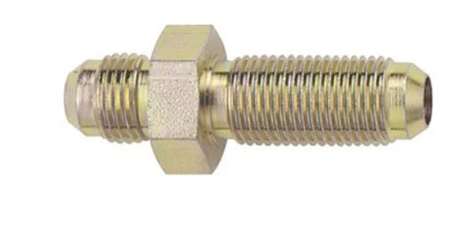 Fitting - Bulkhead - Straight - 3 AN Male TO 3 AN Male Bulkhead - Steel - Cadmium - Each