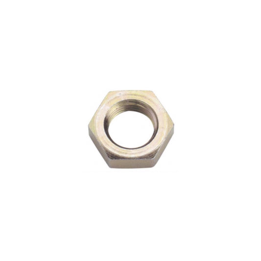 Bulkhead Fitting Nut - 4 AN - 7/16-20 in Thread - Steel - Zinc Oxide - Each