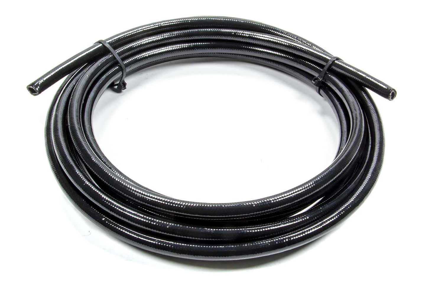 Hose - 10 AN - 20 ft - Braided Stainless / PTFE - Black - Each
