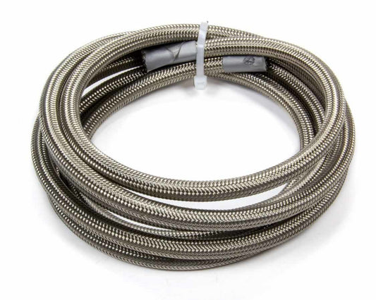 Hose - Series 6000 - 8 AN - 6 ft - Braided Stainless / PTFE - Natural - Each