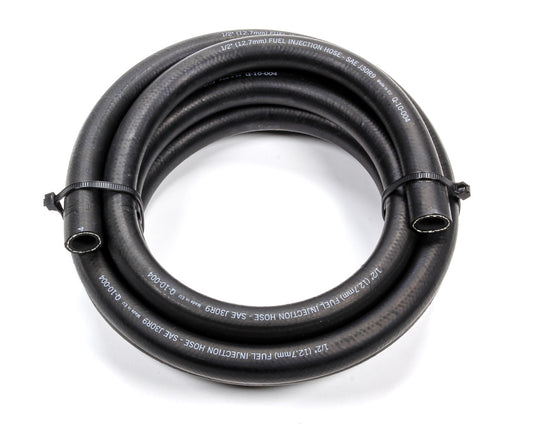 Hose - EZ Street - 6 AN - 20 ft - Rubber - Black - Each