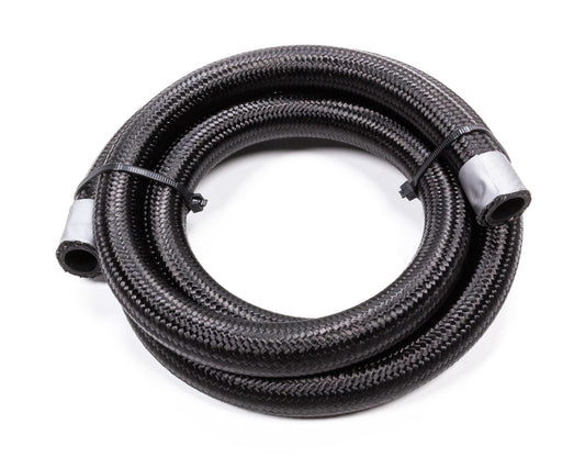 Hose - Premium Race Hose - 4 AN - 6 ft - Braided Nylon / Rubber - Black - Each
