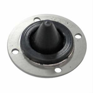 Firewall Grommet - Blank - 1.500 in OD - Fire Retardant - Aluminum / Rubber - Natural - Each