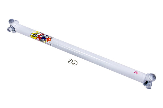 Drive Shaft - 29 in Long - 2 in OD - 1310 U-Joints - Chromoly - White Paint - Universal - Each