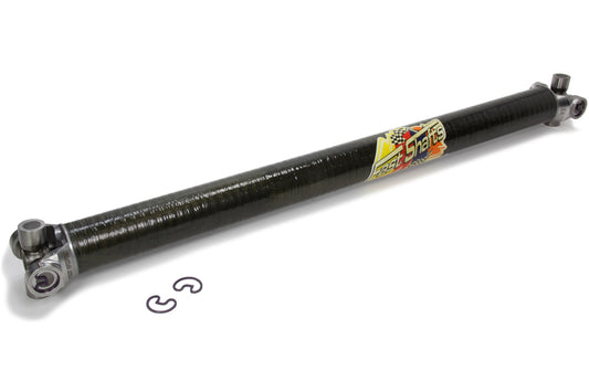 Drive Shaft - 31.5 in Long - 2.25 in OD - 1310 U-Joints - Steel Ends - Carbon Fiber - Universal - Each