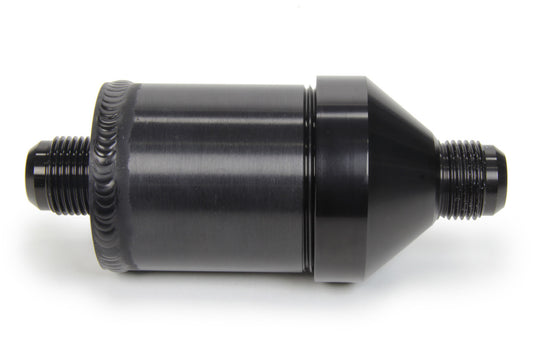 Discriminator Valve - 12 AN Male Inlet - 12 AN Male Outlet - External Mount - Aluminum - Black Anodized - Each