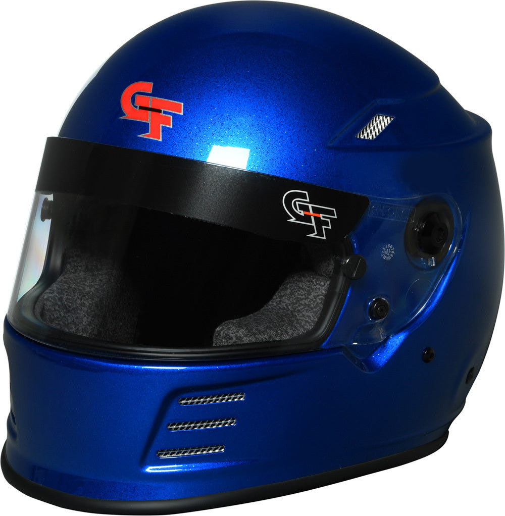 Helmet - Revo Flash - Full Face - Snell SA2020 - Head and Neck Support Ready - Blue - X-Small - Each