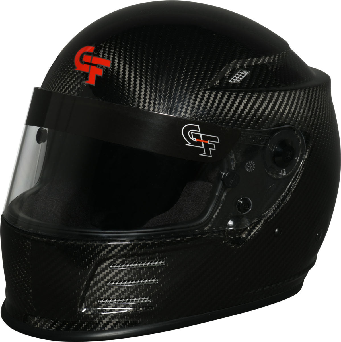 Helmet - Revo - Full Face - Snell SA2020 - Head and Neck Support Ready - Carbon Fiber - Large - Each