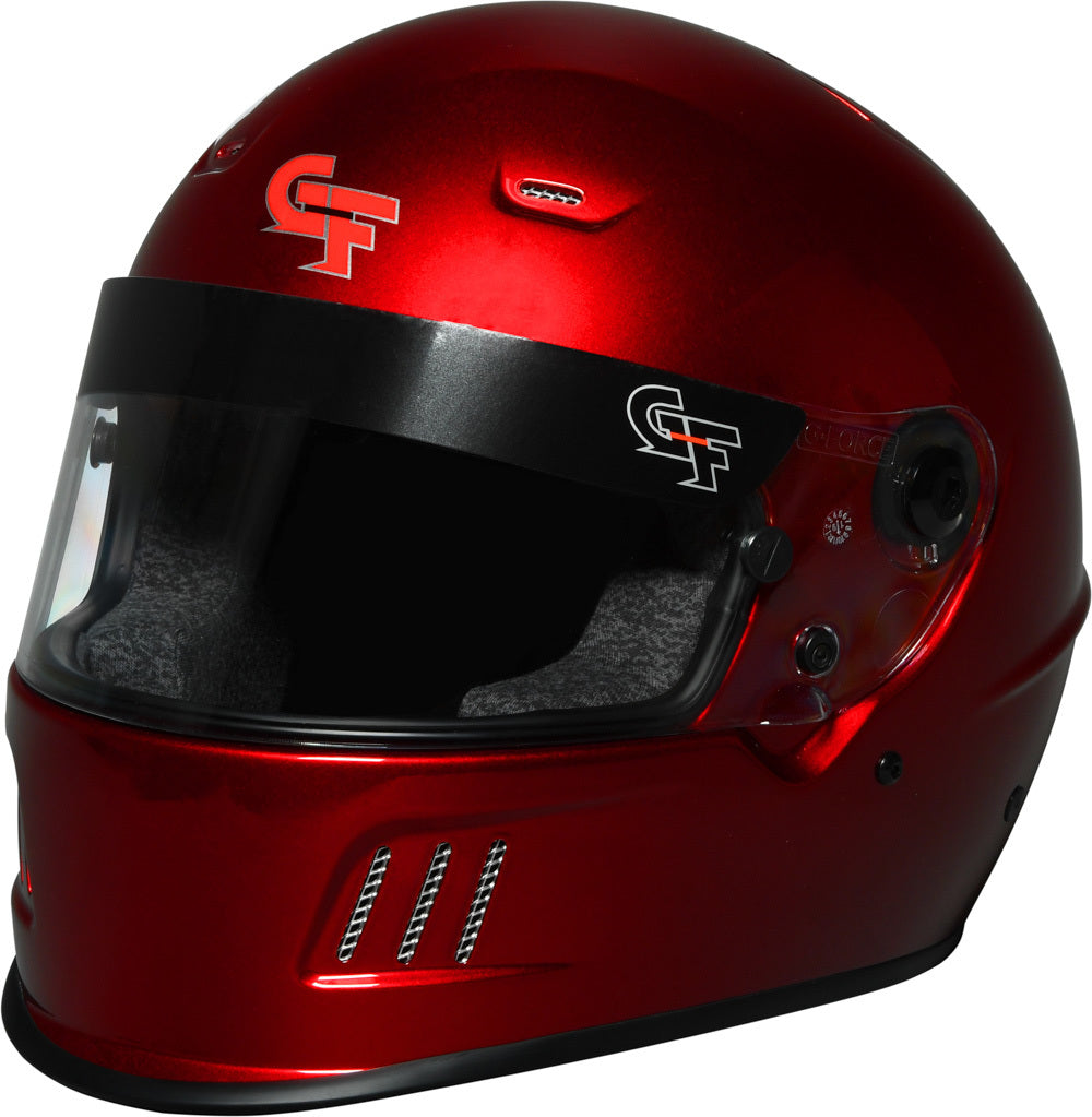 Helmet - Rift POP - Full Face - Snell SA2020 - Head and Neck Support Ready - Metallic Red - Large - Each