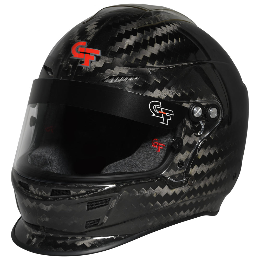 Helmet - SuperNova - Full Face - Snell SA2020 - FIA Approved - Head and Neck Support Ready - Carbon Fiber - Large - Each