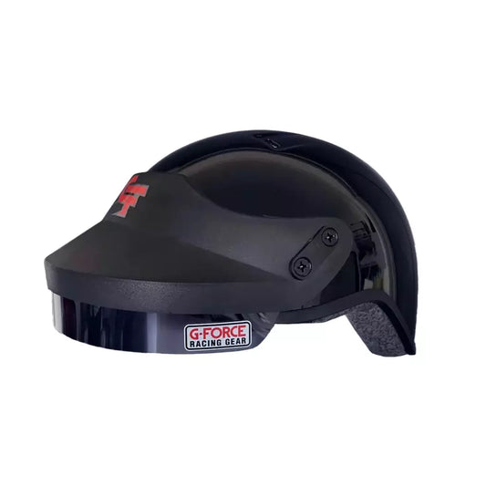 Helmet - GF Crew - Open Face - Black - Medium - Each