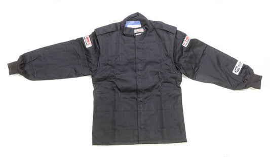 Driving Jacket - GF525 - SFI 3.2A/5 - Multiple Layer - Fire Retardant Cotton - Black - Small - Each