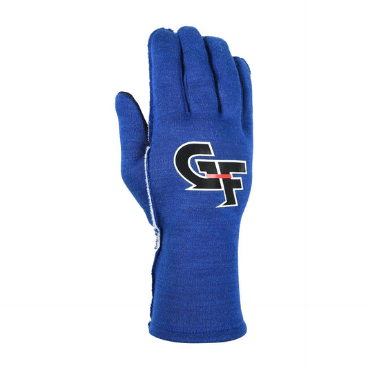 Driving Gloves - G-Limit RS - Double Layer - SFI 3.3/5 - Nomex - Blue - Youth Small - Pair