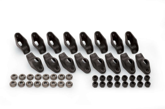 Rocker Arm - 3/8 in Stud Mount - 1.50 Ratio - Self-Aligning - Steel - Natural - Small Block Chevy - Kit
