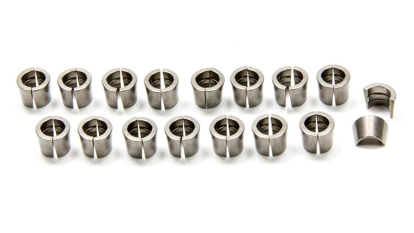 Valve Lock - 7 Degree - 11/32 in Valve Stem - Single Groove - Standard Height - Steel - Natural - Set of 16