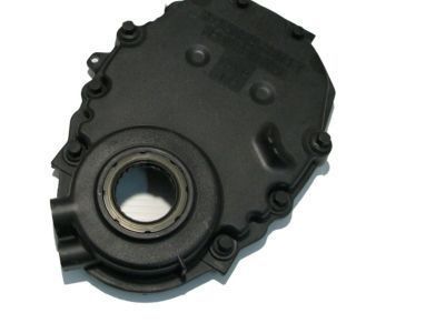 Timing Cover - 1-Piece - Plastic - Black - Small Block Chevy - Each