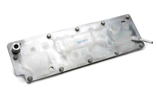 Valley Cover - 3/8 in Hose Barb Breather - Gaskets / Hardware - Aluminum - Natural - GM LS-Series - Each