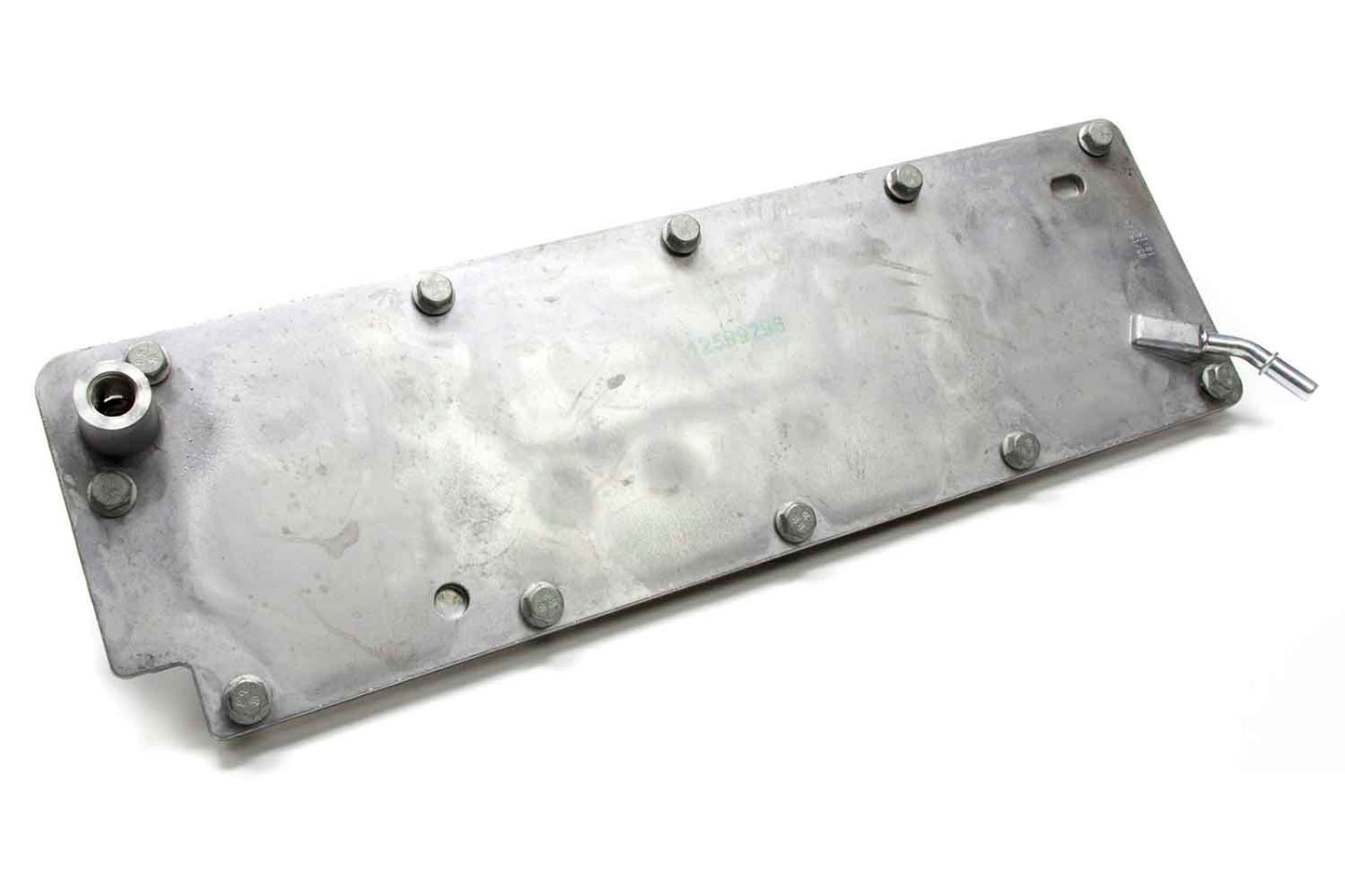 Valley Cover - 3/8 in Hose Barb Breather - Gaskets / Hardware - Aluminum - Natural - GM LS-Series - Each