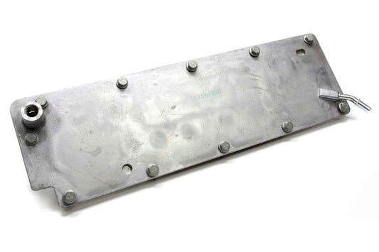 Valley Cover - 3/8 in Hose Barb Breather - Gaskets / Hardware - Aluminum - Natural - GM LS-Series - Each
