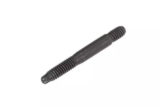 Stud - 1/4-20 and 1/4-20 in Thread - 2.188 in Long - Steel - Black Oxide - Each