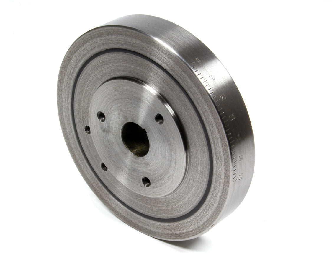 Harmonic Balancer - 8.000 in OD - Nodular Iron - Natural - External Balance - Small Block Chevy - Each