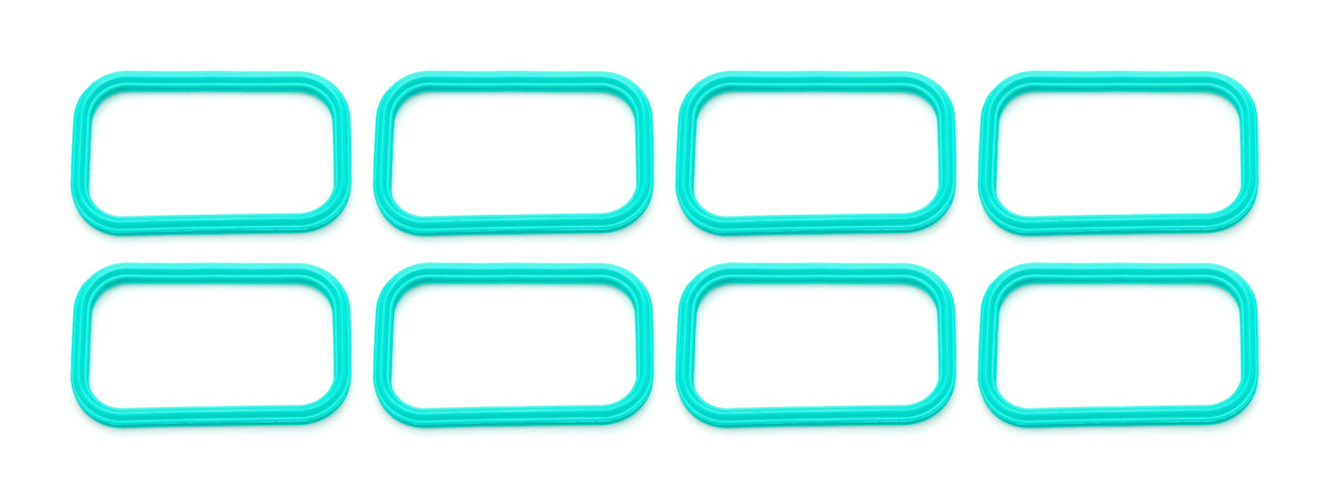 Intake Manifold Gasket - 2.554 x 1.51 in Rectangle Port - Rubber - GM LS-Series - Each