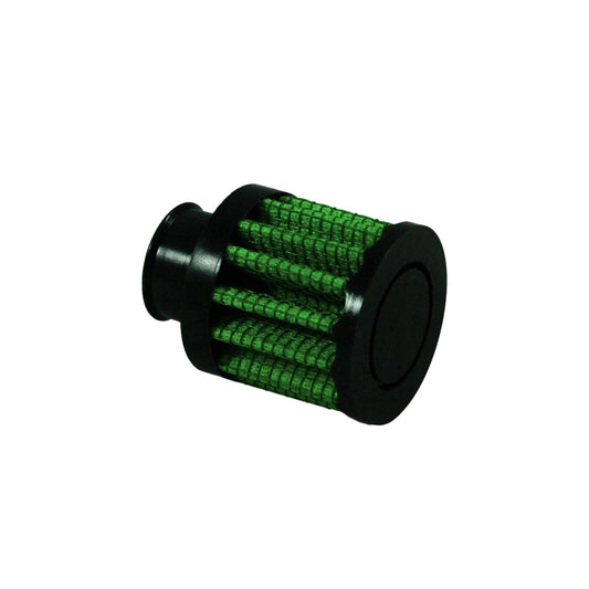 Breather - Clamp-On - Round - 0.59 in OD Tube - Reusable - Rubber - Black - Each