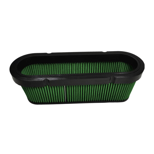 Air Filter Element - Oval - Reusable Cotton - Green - Chevy Corvette 2006-13 - Each