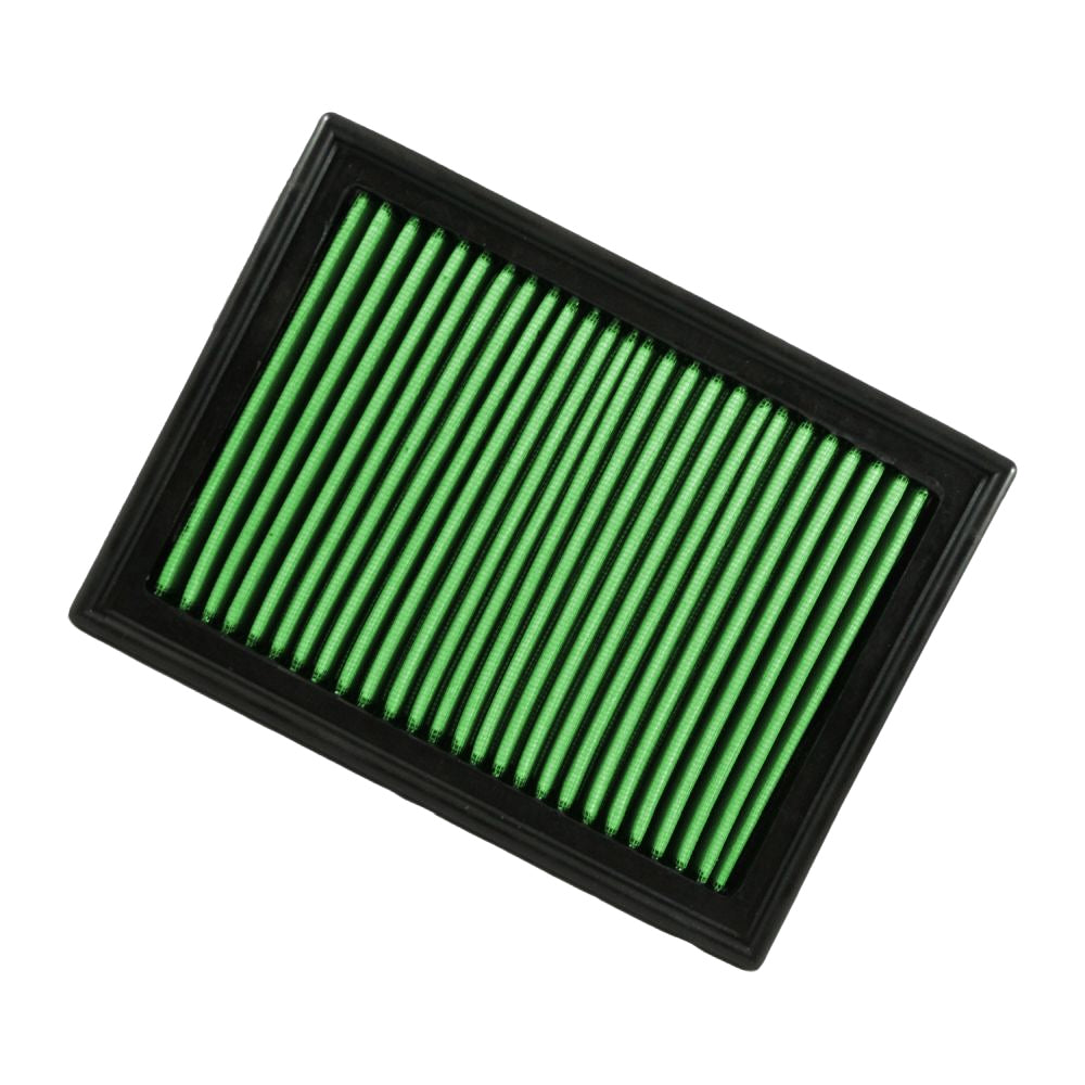 Air Filter Element - Panel - Reusable Cotton - Green - Dodge Durango / Jeep Grand Cherokee 2011-22 - Each