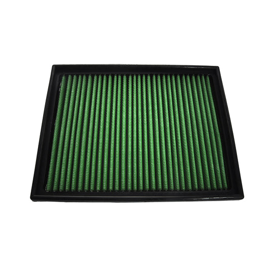 Air Filter Element - Panel - Reusable Cotton - Green - Various Ford / Lincoln Applications - Each