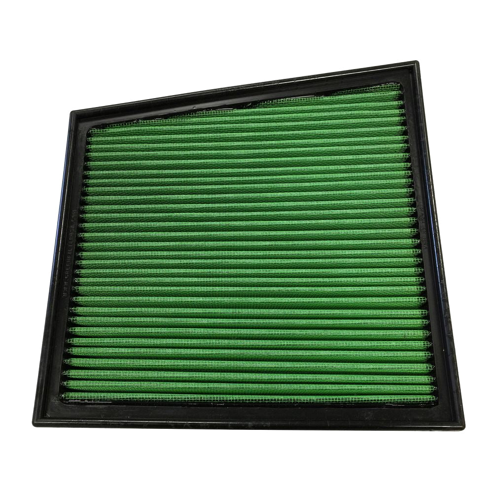 Air Filter Element - Panel - Reusable Cotton - Green - GM Fullsize Truck 2017-19 - Each