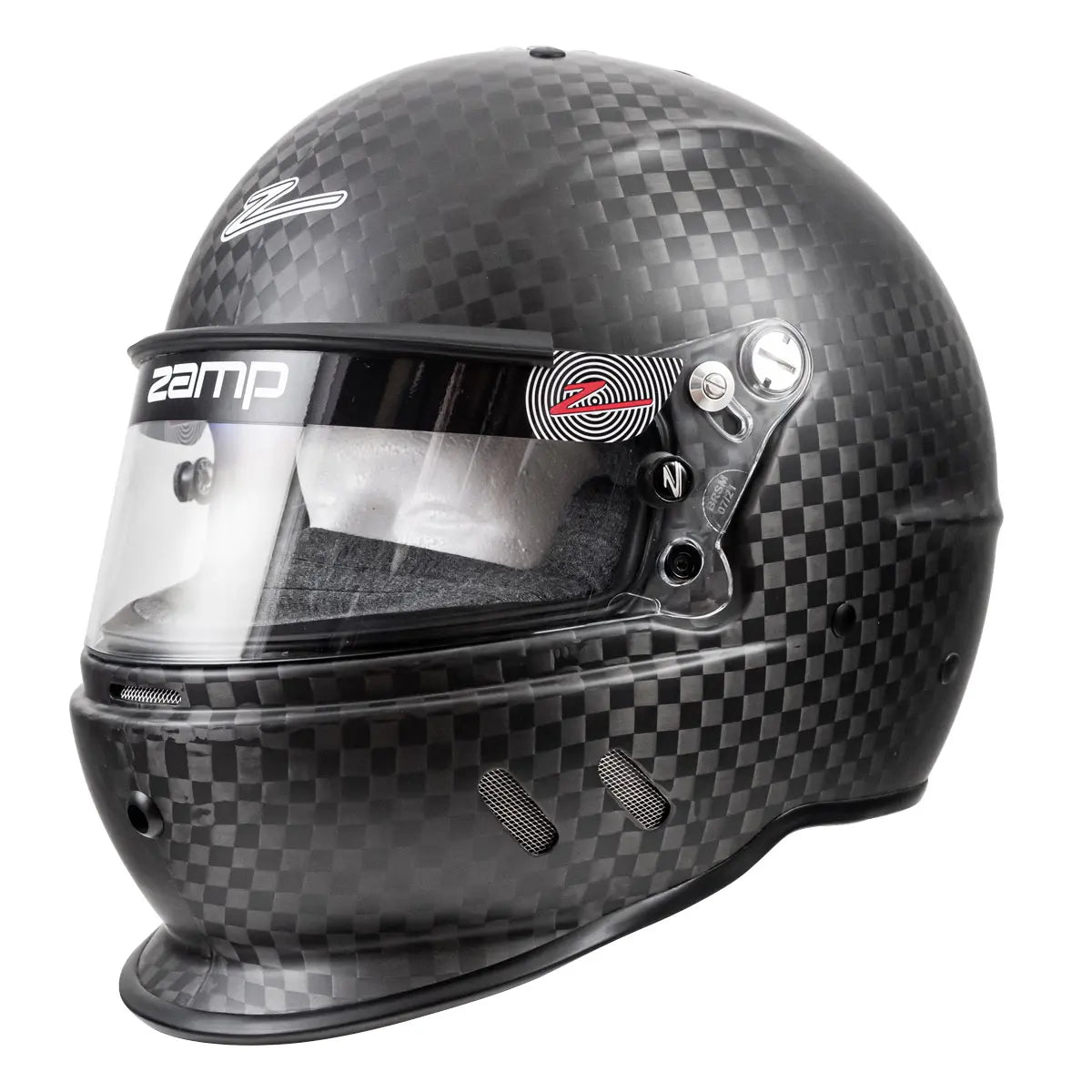 Zamp Helmet - RZ-65D - Full Face - Snell SA2020 - Matte Carbon Fiber - Small - Each