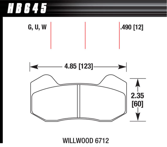 Brake Pads - DTC-30 Compound - Front / Rear - Universal - Set of 4