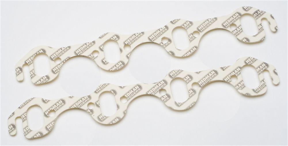 Engine & Accessories Header / Manifold Gasket - 1.675 x 1.035 in Oval Port - Steel Core Laminate - Small Block Ford - Pair